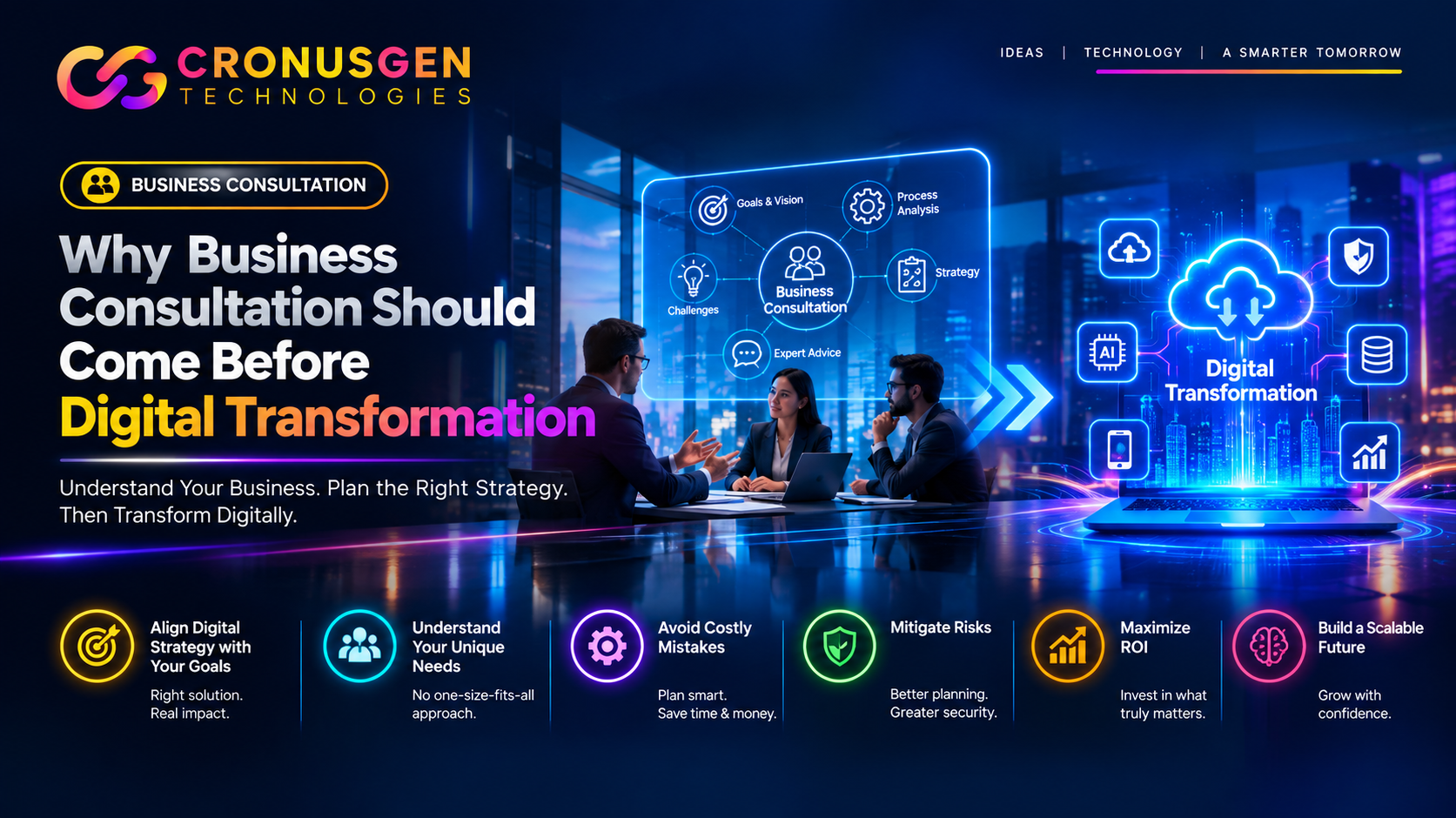 Why Business Consultation Should Come Before Digital Transformation