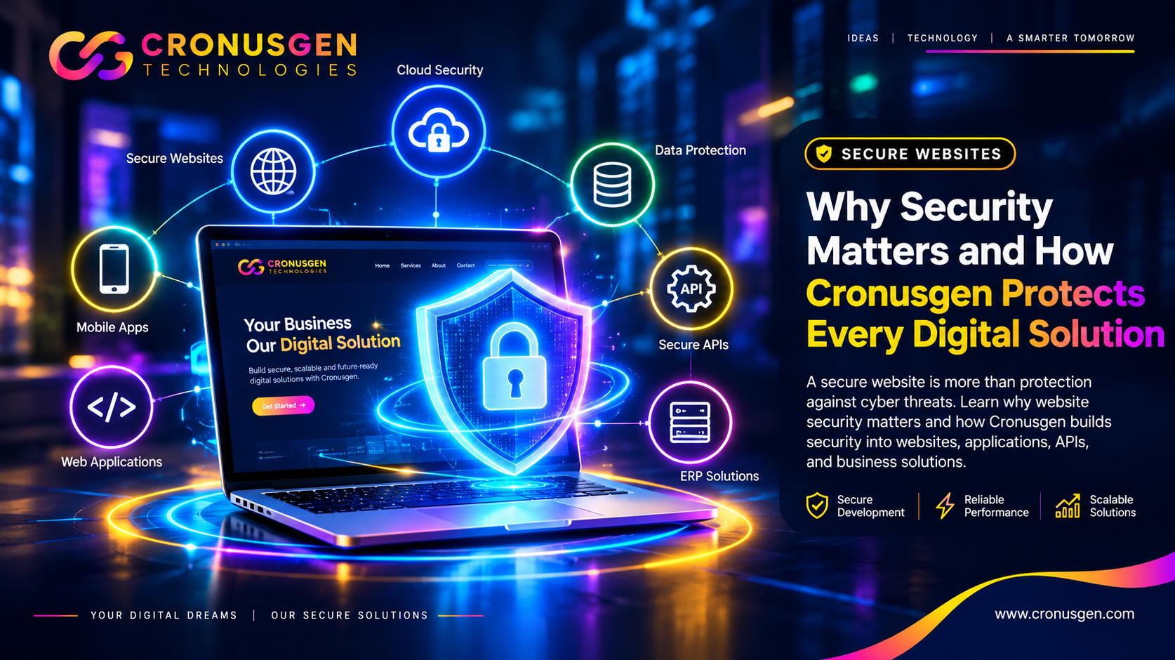  Secure Websites: Why Security Matters and How Cronusgen Protects Every Digital Solution